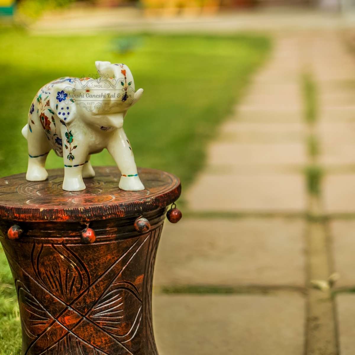 White Marble Elephant